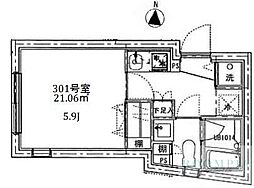 クーカイテラス大岡山 1階