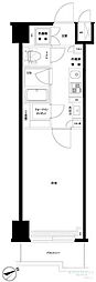 ルーブル南馬込参番館 1Kの間取図画像