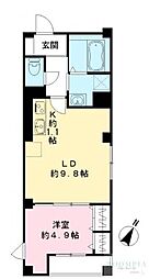 Diamond Valley ダイヤモンドバレー 1LDKの間取図画像