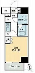 KDAGOTENYAMA 1Kの間取図画像