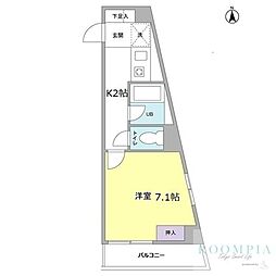 サンパティーク新町 2階