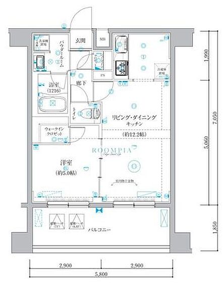 同じ建物の物件間取り写真 - ID:213101310571