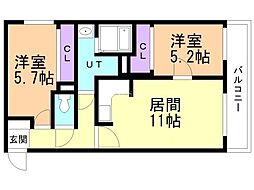 ＳＡＫＵＲＡ　ＦＲＯＮＴ 2階