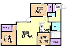 札幌市営南北線 麻生駅 徒歩3分 2階/-