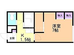 レオパレスクレールはまなす 2階/207