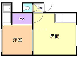 ハイツ岩城 2階