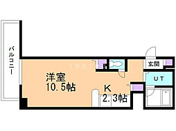 aptK 1Kの間取図画像