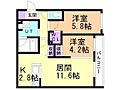 SーRESIDENCE北大前ascent3階11.4万円