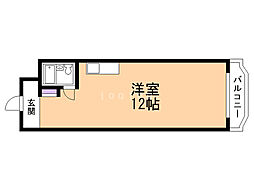 チサンマンション第11札幌 ワンルームの間取図画像