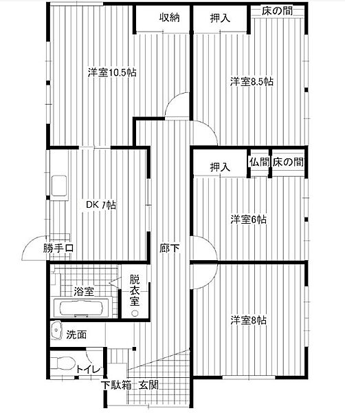 間取り：342000016854
