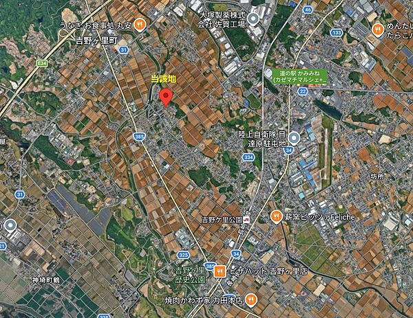 地図を拡大表示