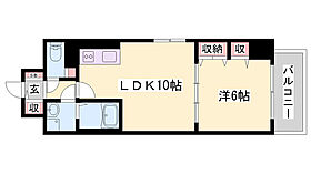 MISTRAL栗山  ｜ 兵庫県姫路市栗山町（賃貸マンション1LDK・4階・40.12㎡） その2