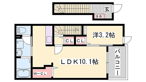 同じ建物の物件間取り写真 - ID:228048010207