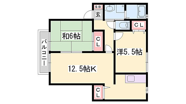 同じ建物の物件間取り写真 - ID:228050182129