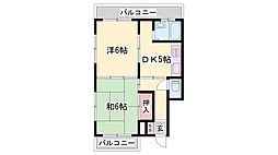 間取図画像 2DK