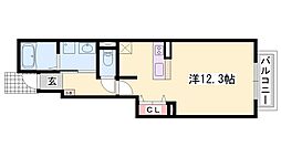 アウローラ玉手B 1階/-