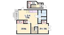 モアークレストIII 2階/-