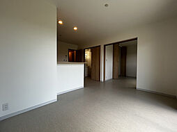 トラミッドビラ花田 1階2LDKのリビング/ダイニング