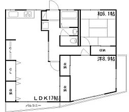 ノーブル大津 3階/-