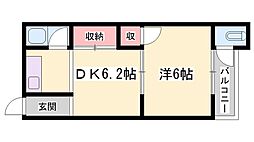 植木野ハウスA棟 1階/-