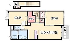 マリッチ赤穂A 2階