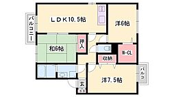 グリーンハイツ 2階/-