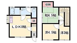 西川辺(1025-26)借家