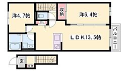 メゾン・ド・F　V 2階