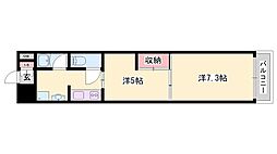 宮西パレス壱番館 2階