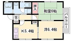 ハイツ天川II 2階