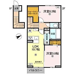 グランフェリーチェ 2階