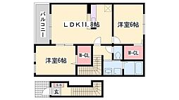 ローズミードＳI 2階