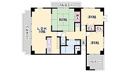 コーポ堂の前 3階/-