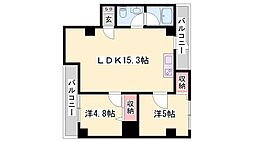 アルコラカーサ安富 4階