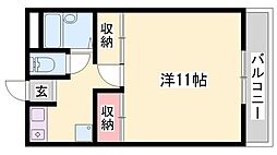 ラ・フェスタ加東 1LDKの間取図画像