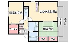 ベルメゾンA棟 2階/-