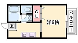 リヴェール北代 2階/-