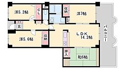 シャトーブランシェ 7階