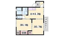フォーレスひらつか 2階