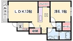 ボニートII 1階/-