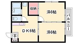 メゾンＫ・Ｃ田寺 2階/-