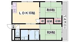 ピュア東姫路 2階/-