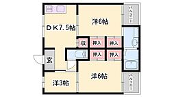ヴィラナリー夢前 2階/-