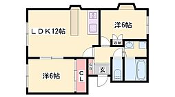 ローズガーデン2番館 1階
