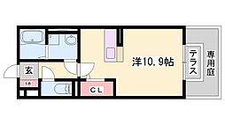 アンベリール都倉 1階/-