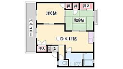 セジュール北八代 B棟 1階