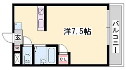 クラージュ保城 2階