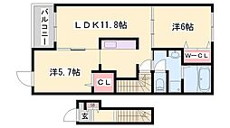 ラポールII 2階