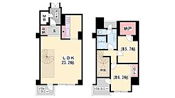 フィールトレイン 2LDKの間取図画像