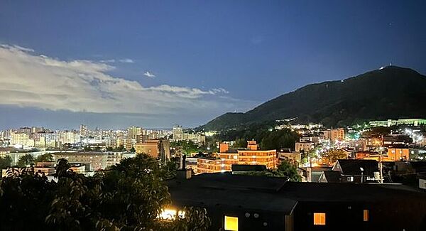 《眺望写真》夜景も楽しむことができます。
